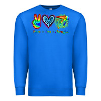 True Royal Peace Love Hairstylist Premium Sweatshirt - Jasminsmagicworld