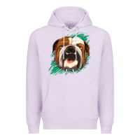 Lilac Bulldog Green glitter Premium Hoodie - Jasminsmagicworld