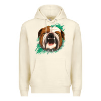 Sandshell Bulldog Green glitter Premium Hoodie - Jasminsmagicworld