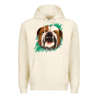 Tofu Bulldog Green glitter Premium Hoodie - Jasminsmagicworld