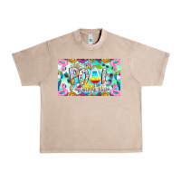 French Oak The Pool Is My Happy Place Urban Heavy Tee - CowhideDigitalArt