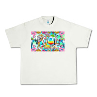 Pistachio The Pool Is My Happy Place Urban Heavy Tee - CowhideDigitalArt
