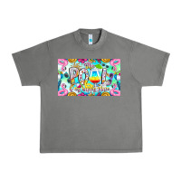 Tornado The Pool Is My Happy Place Urban Heavy Tee - CowhideDigitalArt