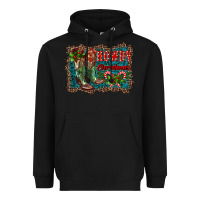 Black howdy christmas boots Heavyweight Hoodie - RanaPortraitStore