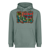 Sage howdy christmas boots Heavyweight Hoodie - RanaPortraitStore