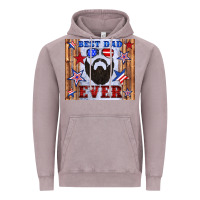 Vintage Zinc best dad ever american flag Vintage Hoodie - Artiststas