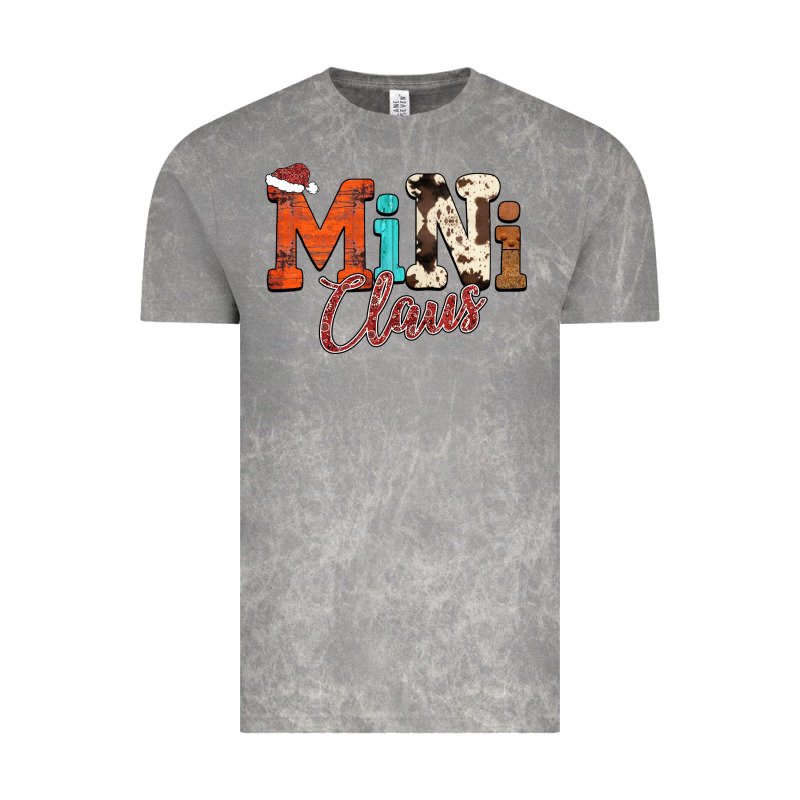 Mini Claus Vintage Tee by CowhideDigitalArt | Teevron