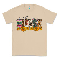 Mushroom Western Nurse Sunflower Classic Tee - FaDigitalArtStudio