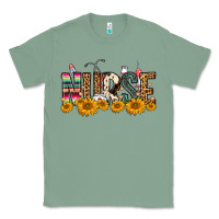 Sage Western Nurse Sunflower Classic Tee - FaDigitalArtStudio