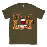 Army Green let's get lit candles Classic Tee - BarkalooDesign