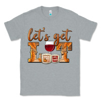 Heather Grey let's get lit candles Classic Tee - BarkalooDesign