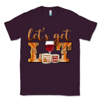 Plum let's get lit candles Classic Tee - BarkalooDesign