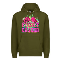 Army Green fight cancer Premium Hoodie - BarkalooDesign