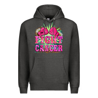Charcoal Heather fight cancer Premium Hoodie - BarkalooDesign