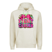 Oatmeal Heather fight cancer Premium Hoodie - BarkalooDesign