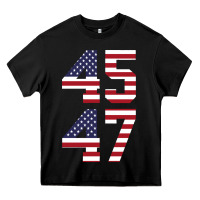 Black 4547 Heavy Core Tee - DesigneFamous