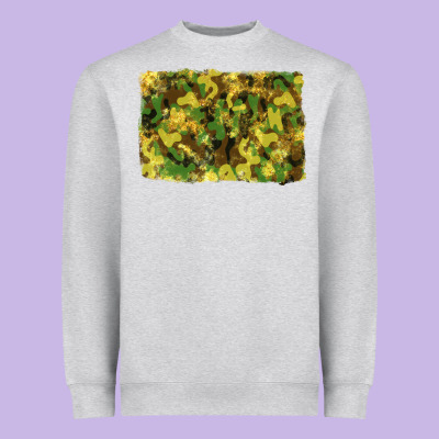 Camouflage Glitter Background Heavyweight Sweatshirt Designed By Ranaportraitstore