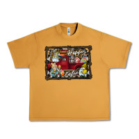 Peanut Butter Happy Easter Urban Heavy Tee - CowhideDigitalArt
