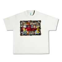 Pistachio Happy Easter Urban Heavy Tee - CowhideDigitalArt