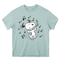 Arona dancing dog Heavy Core Tee - DesigneFamous