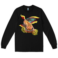 Black Killifish Long Sleeve Tee - LillyAllenDesigns