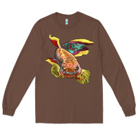 Chestnut Killifish Long Sleeve Tee - LillyAllenDesigns