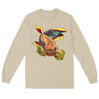 Mushroom Killifish Long Sleeve Tee - LillyAllenDesigns