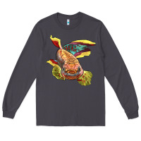 Smoke Killifish Long Sleeve Tee - LillyAllenDesigns