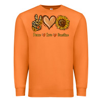 Carrot Peace Love Sunshine Premium Sweatshirt - Jasminsmagicworld