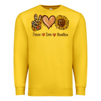 Lemon Peace Love Sunshine Premium Sweatshirt - Jasminsmagicworld