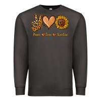 Smoke Peace Love Sunshine Premium Sweatshirt - Jasminsmagicworld