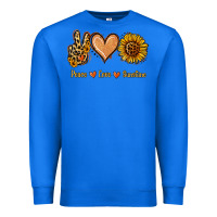 True Royal Peace Love Sunshine Premium Sweatshirt - Jasminsmagicworld