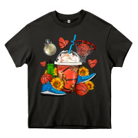 Asphalt Basketball Frappe Coffee Heavy Core Tee - FaDigitalArtStudio