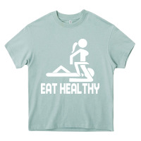 Arona eat healthy Heavy Core Tee - DesigneFamous