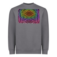 Storm colorful zebra background Heavyweight Sweatshirt - RanaPortraitStore