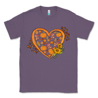 Lavender Western Autumn Heart Classic Tee - FaDigitalArtStudio