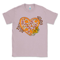 Lilac Western Autumn Heart Classic Tee - FaDigitalArtStudio