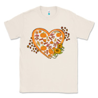 Natural Western Autumn Heart Classic Tee - FaDigitalArtStudio