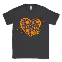 Smoke Western Autumn Heart Classic Tee - FaDigitalArtStudio