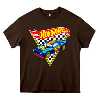 Chocolate Brown hot car Heavy Core Tee - DesigneFamous