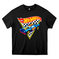 Black hot car Heavy Core Tee - DesigneFamous