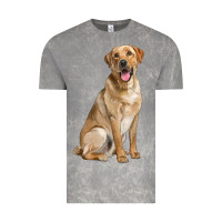 Cloud Rock Labrador Retriever llustrations Vintage Tee - LillyAllenDesigns