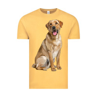 Labrador Retriever Llustrations Vintage Tee | Teevron