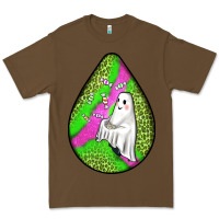 Cacao halloween ghost teardrop Premium Tee - BundleAndBundleShop