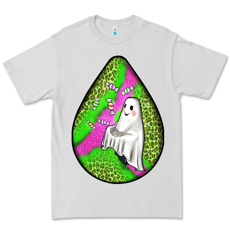 Halloween Ghost Teardrop Premium Tee by BundleAndBundleShop | Teevron
