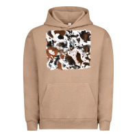 Pigment Burro cowhide background Urban Hoodie - RanaPortraitStore