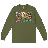 Army Green Western Certified Nursing Assistant Long Sleeve Tee - LillyAllenDesigns