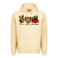 Pina Colada peace love Christmas Premium Hoodie - BarkalooDesign