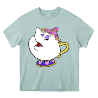 Arona mrs potts Heavy Core Tee - DesigneFamous
