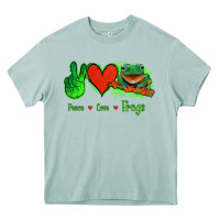 Arona Peace Love Frogs Heavy Core Tee - Jasminsmagicworld